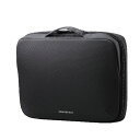 エレコム(ELECOM) ZSB-IBPRL13BK(ブラック) パソコンケース 13.3インチ ハンドル付 PCバッグ 衝撃吸収 ダブルファスナー ZEROSHOCK(2)