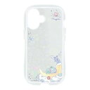 グルマンディーズ(gourmandis) SANG455HG サンリオ iPhone 16 2LENS model対応クリスタルクリアケース ハンギョドン