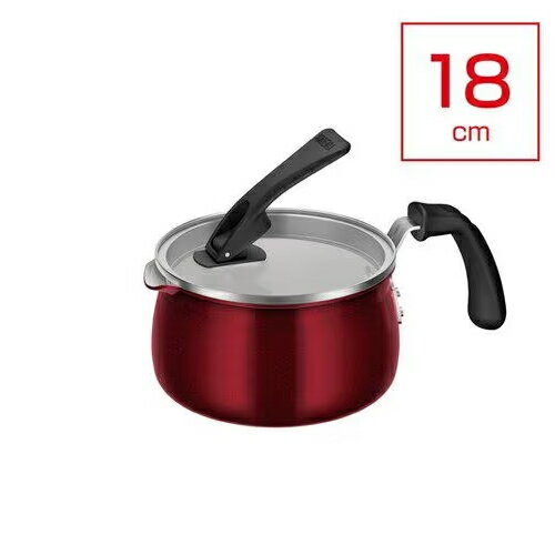 ■高い硬度で傷つきにくさが特長の「セラプロテクトコート」■自立して折りたためるガラスフタ付き。コンパクトに収納■ガラスフタの内側の水滴が垂れにくい幅広の金属パーツ■ガラスフタをしたまま湯切り可能■IH・ガス火対応KNC018SDR最大内径(...