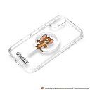 PGA PG-W24AMGPT01JER(ジェリー) iPhone 16用 MagSafe対応 ハイブリッドケース トムとジェリー