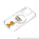 PGA PG-W24BMGPT02TAJ(トムとジェリー) iPhone 16 Pro用 MagSafe対応 ハイブリッドケース(2)
