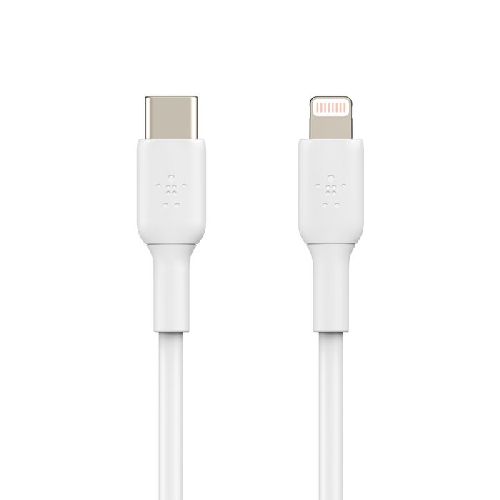 BELKIN CAA003BT1MWH ホワイト Lightningコネクタ付きUSB-Cケーブル CAA003BT1MWH