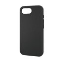 エレコム(ELECOM) PM-A25SHVSCCBK(ブラック) iPhone 16e ケース ハイブリッド シリコン カバー カメラレンズ保護設計 ブラック
