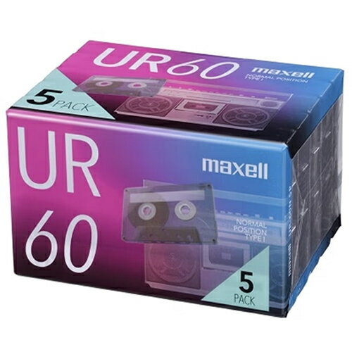 �ޥ�����(maxell) UR-60N5P �����åȥơ��� UR 60ʬ 5�ܥѥå�
