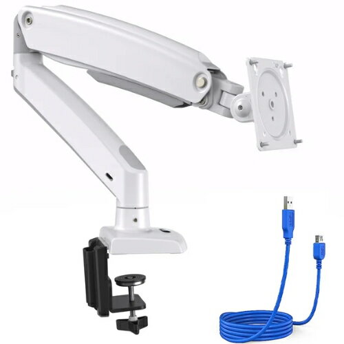 ■13インチから35インチまで、幅広いサイズのモニターに対応可能■デュアルアーム設計により、2つのモニターを同時に使用可能■画面をより高く配置することができ、最大560mmまでディスプレイを持ち上げることができる■VESA対応 VESAは7...