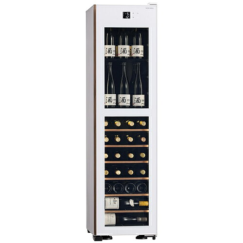 さくら製作所 GX50DM525-RH-W ホワイト タワー型セラー 133L 右開き IoT対応 氷温 M5 FULL COVER CELLAR 冷気強制循環式