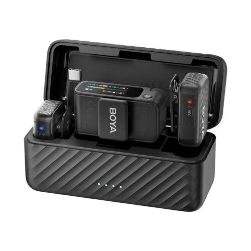 BOYA(ボーヤ) BOYAMIC2 2.4GHzワイヤレスマイク AIノイズキャンセリング搭載 32bit float 録音対応 国内正規品