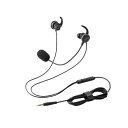 エレコム(ELECOM) HS-EP21STBK(ブラック) ヘッドセット 有線 3.5mm 接続 カナル型 マイク付き 高音質 音量調整 ミュート機能
