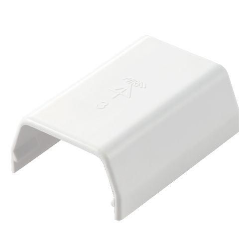 エレコム(ELECOM) LD-GAFJ3MWH ホワイト 配線カバー モール 接続ユニット ストレート 【 壁用 フラットモール LD-GAF3MWH 専用 】