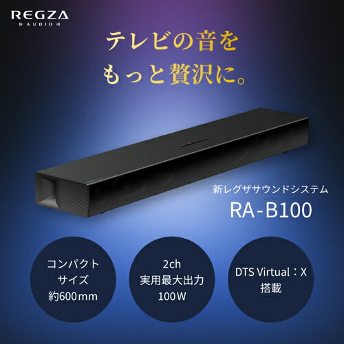 REGZA(レグザ) RA-B100 2.0ch レグザサウンドシステム サウンドバー