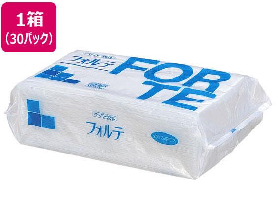 【代引不可商品】仕入先よりお客様宅へ直送手配いたします商品です。そのため代引きは対応致しかねます。中判サイズ●サイズ：幅220×長さ230（折時115）mm●再生パルプ100％使用●厚み：35g／m2●注文単位：1箱（200枚×30パック）●梱包サイズ：610×230×400mm●日本製しっかりとした厚みのペーパータオル。