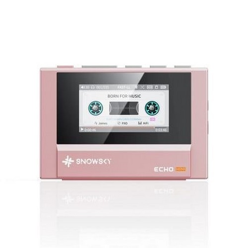 Siren - FiiO(フィーオ) FIO-SSEMINI-P ピンク Snowsky ECHO MINI デジタルオーディオプレーヤー ハイレゾ対応