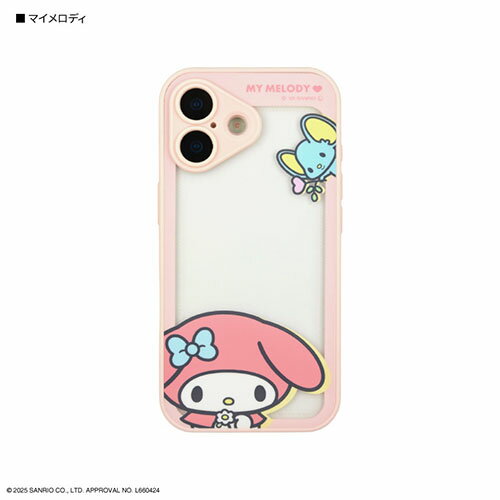 Rakuten - グルマンディーズ(gourmandis) SANG-579MM マイメロディ サンリオキャラクターズ IIIIfit プランプフレーム iPhone17 対応 ケース