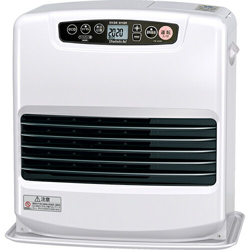 【長期保証付】ダイニチ FW-42S6W ムーンホワイト 石油ファンヒーター 木造11畳 コンクリート15畳