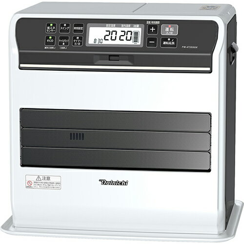 【長期保証付】ダイニチ FW-4725SGXW プレミアムマットホワイト 石油ファンヒーター 木造12畳 コンクリート17畳