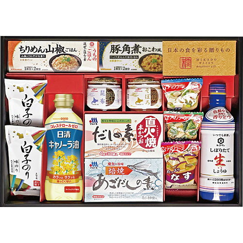 味香門和膳(みかどわぜん) アマノフーズ＆キッコーマン和食詰合せ[代引不可]
