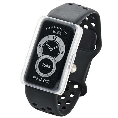 Other - エレコム(ELECOM) SW-HU221FCUCR クリア HUAWEI Band 6用フルカバーソフトケース 耐衝撃 全面保護