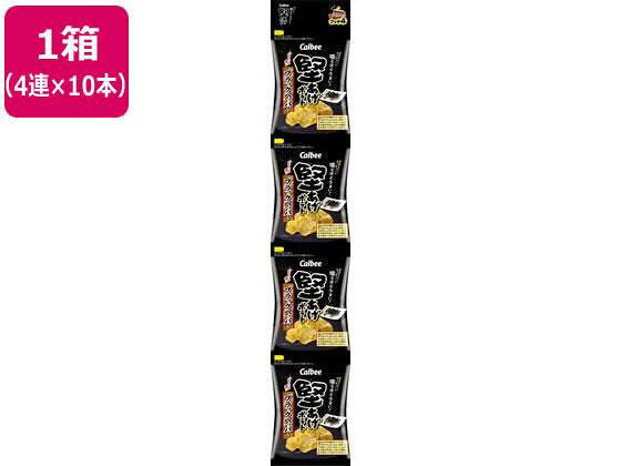 【代引不可商品】仕入先よりお客様宅へ直送手配いたします商品です。そのため代引きは対応致しかねます。小分けに便利な4連タイプです。小分けに便利な4連タイプです。●軽減税率8％●ブラックペッパー味●入数：1本（15g×4袋） ●注文単位：1箱（4袋×10本）※メーカーの都合により、パッケージ・仕様等は予告なく変更になる場合がございます。噛むほどうまい！厚切りじゃがいもをゆっくり丁寧にフライしました。