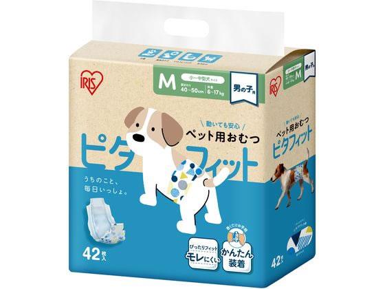 Toiletry Goods - アイリスオーヤマ(Iris Ohyama) ペット用おむつ M 42枚入 男の子用