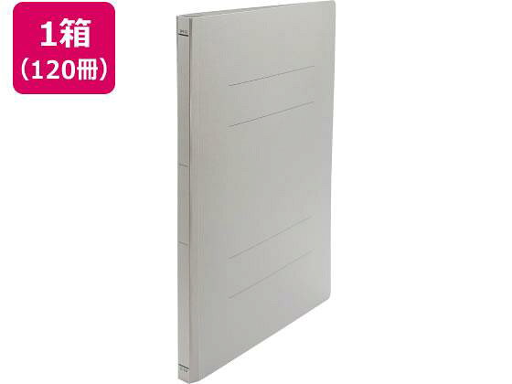 ●表紙色：グレー●サイズ：A4タテ●外寸法：縦307×横230mm●背幅：17．5mm●とじ厚：15mm●収容枚数：150枚●穴数：2穴●穴間隔：80mmピッチ●紙厚：300g／m2●材質：本体／ファイルカード紙、とじ具／再生ポリスチレン、ポリ足／ポリエチレン●注文単位：1箱（10冊×12パック）※メーカーの都合により、パッケージ・仕様等は予告なく変更になる場合がございます。　