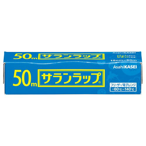 ■密着性が良く、ハリ・コシがあって丈夫です。■酸素を通しにくく、食品の変質を防ぎます。■水分を逃さず、新鮮さを保ちます。■耐熱温度は140度、耐冷温度は-60度。電子レンジ加熱から冷凍保存まで幅広く使えます。■香りを保ち、においを通しにくい構造です。■酸や塩分にも強いので、梅干し、レモン等を包むのに適しています。296242使用方法　●(1)フタを大きく開けて引き出す。●(2)フタをしっかり閉じる。●(3)端から扉を開くように箱を動かして切る。●(1)セロハンテープで、「触れて、はがす」をくり返す。●(2)両端をみつけてラップを引き出す。※爪や刃物は絶対使わない。表示成分/全成分：●添加物…脂肪酸誘導体(柔軟剤)、エポキシ化植物油(安定剤)素材：●原材料…ポリ塩化ビニリデン使用上の注意　●火気に近づけないでください。●油分の多い食品を直接包んで、電子レンジに入れないでください。●食品包装用途以外に使用しない。●オーブン、グリル、トースター機能で使用しない。直火、煮沸で使用しない。●ガスコンロの近くなど、温度が高くなるところに置かない。ラップどうしがくっついて使えなくなる。●電子レンジなどの調理器具で使用する場合は、その取扱説明書に従う。使い勝手・機能を大事にした商品設計に加えて、楽しさ・心地よさにもこだわりました