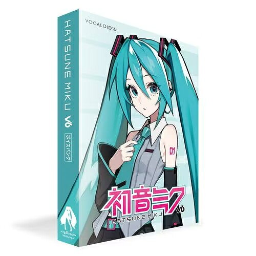 クリプトン・フューチャー・メディア VOCALOID6 初音ミク V6 ボイスバンク MIKUV6P