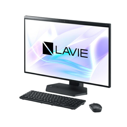 Lenovo - NEC LAVIE A27 PC-A2795LABB 27.0型 Core i7 Win11Home メモリ16GB SSD512GB Officeオプション付 一体型デスクトップ ファインブラック