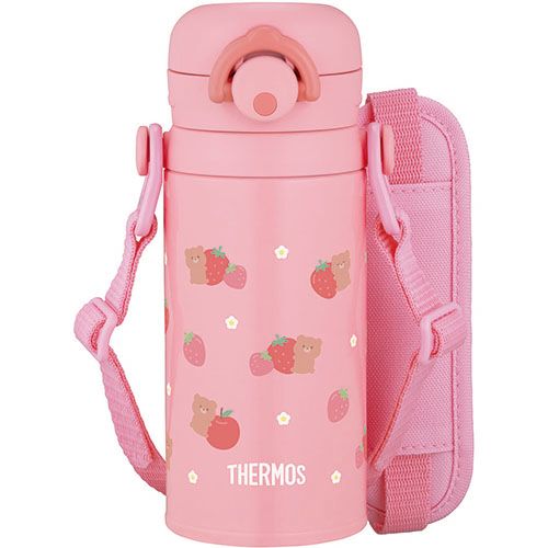Rakuten - サーモス(THERMOS) JPF-350-SBP ストロベリーピンク 真空断熱キッズケータイマグ 0.35L