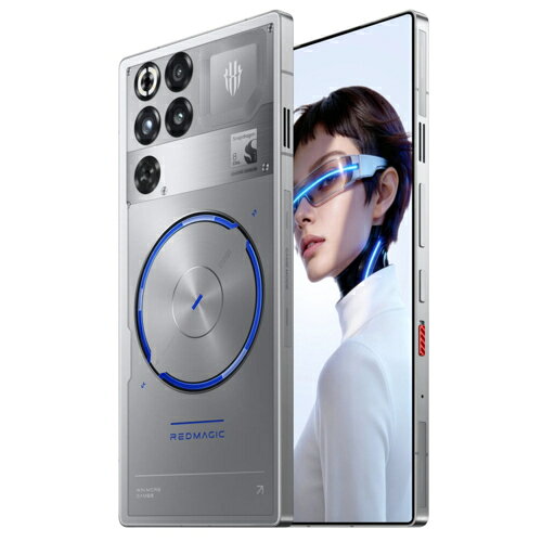 REDMAGIC(レッドマジック) REDMAGIC 11S Pro SV 6.85型有機EL 16GB/512GB REDMAGIC 11S Pro SV Subzero／シルバー SIMフリースマートフォン