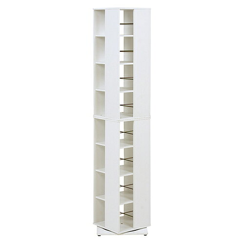 萩原 RCC-1025WH ホワイト 回転コミックラック RCC1025WH[代引不可]