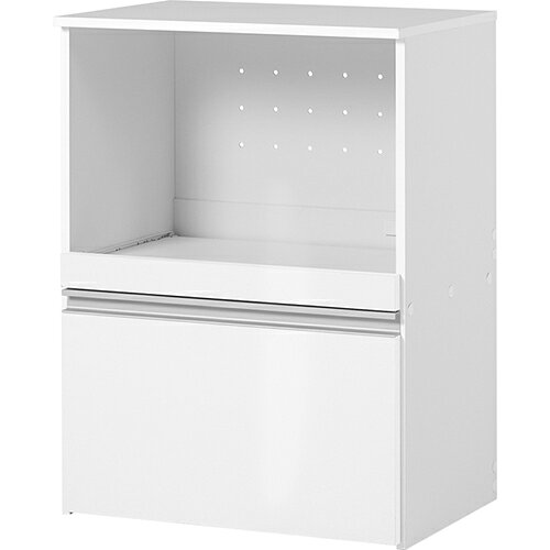 萩原 VKC-7141WH ホワイト キッチンカウンター 収納庫タイプ VKC7141WH[代引不可]
