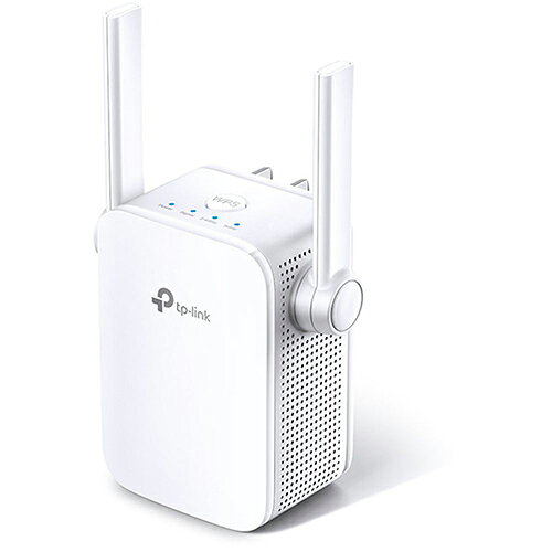 ■合計1.2Gbpsの強力なWi-Fiを死角へ拡張■2.4GHz(300Mbps)と5GHz(867Mbps)の2つの帯域を使用する事で、より安定した無線通信を実現■シグナルインジケーターが、最適なWi-Fiの範囲拡張に最適な位置の捜索をお手伝い■すべてのWi-Fiルーターや無線アクセスポイントに対応RE305V3JP規格及びプロトコル：IEEE802.11ac、 IEEE 802.11n、 IEEE 802.11g、 IEEE 802.11a、 IEEE 802.11bインターフェイス：10/100M イーサネットポート ×1ボタン：WPSボタン、Resetボタン消費電力：最大消費電力7.3W寸法(幅 X 奥行き X 高さ)：80x78x77mmアンテナ：外部アンテナ ×2信号レート ：5GHz:最大867Mbps　/　2.4GHz:最大300Mpbsワイヤレスセキュリティ ：64/128-bit WEP　/　WPA-PSK / WPA2-PSK 付属品 ：かんたん設定ガイド システム要件 ：Microsoft Windows 98SE、 NT、 2000、 XP、 Vista、 Windows 7、 8、 10、 Mac OS、 NetWare、 UNIX 、 Linux信頼のデュアルバンドWi-Fi拡張で死角に息吹を
