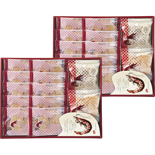 ■赤えびせんべい（1枚）×20、えびせん（うず巻）10g×2、えびせん（えび松風）10g×2赤えびを使用し焼き上げた、ヘルシー志向のノンフライ製法のおせんべい。二度焼き製法で優しい食感に作ったうず巻き・えび松風。えびせんべいの原料として最適な海老を使用しこだわりの製法で仕上げました。■様々な用途/年代の方にご利用いただけます。ギフト プレゼント ギフトセット セット 詰め合わせ 贈答品 手土産 プチギフト お配りギフト 体験ギフト ソーシャルギフト 内祝 内祝い お祝い返し お返し 御礼 お礼 ごあいさつ ご挨拶 御挨拶 結婚祝い ウェディングギフト ブライダルギフト 引き出物 引出物 結婚引き出物 結婚引出物 結婚内祝い 披露宴 二次会 結婚式 結婚記念日 金婚式 銀婚式 ダイヤモンド婚式 出産祝い 出産内祝い 命名内祝い 初節句 七五三 入園祝い 入学祝い 卒園祝い 卒業祝い 成人式 成人祝い 就職祝い 入園内祝い 入学内祝い 卒園内祝い 卒業内祝い 就職内祝い 新築内祝い 引越し内祝い 快気内祝い 開店内祝い 新築祝い 上棟祝い 引っ越し祝い 引越し祝い 開店祝い 退職祝い 昇進祝い 初老祝い 還暦祝い 古稀祝い 喜寿祝い 傘寿祝い 米寿祝い 卒寿祝い 白寿祝い 長寿祝い お香典返し 香典返し 志 満中陰志 弔事 会葬御礼 法要 法事 法要引き出物 法要引出物 法事引き出物 法事引出物 忌明け 四十九日 七七日忌明け志 一周忌 三回忌 回忌法要 偲び草 粗供養 初盆 供物 お供え お中元 御中元 夏ギフト お歳暮 御歳暮 お年賀 御年賀 残暑見舞い 年始挨拶 父の日 ちちの日 母の日 ははの日 敬老の日 クリスマスプレゼント バレンタインデー ホワイトデー 法人注文 まとめ買い 大量注文 ゴルフコンペ コンペ景品 景品 賞品 粗品 記念品 卒業記念品 卒園記念品 定年退職記念品 人気 父 母 父親 母親 お父さん お母さん 義父 義母 祖父 祖母 おじいちゃん おばあちゃん 叔父 叔母 兄 姉 弟 妹 両親 親戚 家族 友人 友達 女友達 男性 男子 女性 女子 夫 妻 旦那さん 奥さん カップル 彼氏 彼女 会社 同僚 上司 部下 取引先 先生 ママ友 キッズ ベビー 子供 幼稚園 小学生 中学生 高校生 大学生 社会人 成人 20代 30代 40代 50代 60代 70代 80代 敬老会■当店では、金額のわかる明細書等は同梱しておりません。■熨斗・包装・メッセージカード等のギフト対応は行っておりませんので、予めご了承ください。　