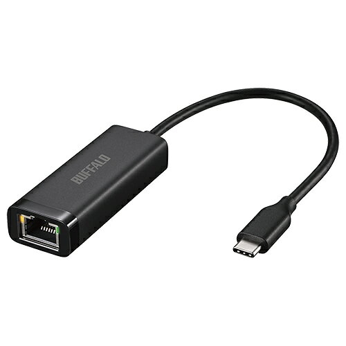 ■LANポートのない機器を有線LAN環境へ■USB 3.2(Gen1)でGigaをフル活用。動画視聴も安定して楽しめる。■LEDランプが接続状態をお知らせ■重さはわずか約27g■RoHS基準値準拠LUA6U3CGTEBKLANインターフェース規格：IEEE802.3ab準拠(1000BASE-T)、IEEE802.3u準拠(100BASE-TX)、IEEE802.3(10BASE-T)対応プロトコル：TCP/IP伝送路符号化方式：8B1Q4/PAM5(1000BASE-T)、4B5B/MLT-3(100BASE-TX)、マンチェスターコーディング(10BASE-T)伝送速度：1000/100/10Mbpsアクセス方式：CSMA/CDポート数：1ポート(AUTO-MDIX対応)コネクター形状：RJ-45型8極コネクターJumboFrame：　最大9KB(ヘッダー14Bytes+FCS 4Bytes含む)　※JumboFrameはWindowsのみ対応しております。　※Windows 10(32 ビット)の場合、最大4KBになります。　※macOS、iPhone 15、Nintendo Switchには対応しておりません。　※ネットワーク環境によっては、JumboFrameの効果が得られない場合があります。　※JumboFrameは出荷状態で無効になっています。有効にする場合は設定を行ってください。USBインターフェース規格：USB 3.2(Gen1)/3.1(Gen1)/3.0/2.0/1.1端子：USB Type-CUSBケーブル：15cm電源：5V DC(USB バスパワーによる供給)最大消費電力：0.75W最大消費電流：149mA外形寸法(幅×高さ×奥行)：26×15×68mm ※本体のみ(突起部除く)質量：約27g動作保証環境：温度　0〜40℃、湿度　10〜85%保証期間：1年間VCCI適合：VCCI Class B主な付属品：保証書(パッケージに記載)挿すだけで使える & 簡単セットアップ