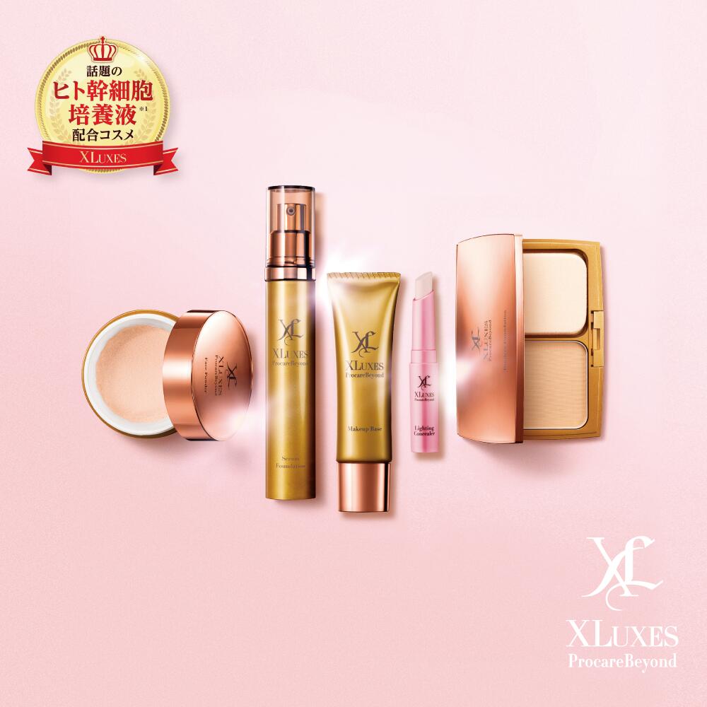 【公式 エックスワン xone】XLUXES エックスリュークス プロケアビヨンド フェイスパウダー 「専用パフ」 入替用 正規品 ベースメイク 柔らかい 高橋真麻 ギフト ヒト幹細胞コスメ エイジングケア 立体感