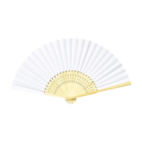 扇子 無地 白