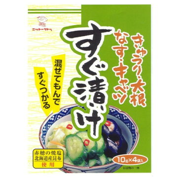 日東食品工業 すぐ漬け 10g×4袋