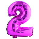 ナンバーアルミバルーン 『2』 MB-8263