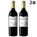 『スペイン直輸入』 フエルザ・ティント 赤 ワイン Fuerza Vino 750ml×2本