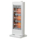 C:NET 石英管ヒーター トリプル暖ストーブ ホワイト CDEM108WH 石英管 ヒーター 電気ヒーター 電気ストーブ スリム 速暖『送料無料(一部地域除く)』(2)