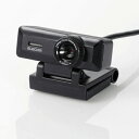 エレコム 高精細 Full HD対応 500万画素Webカメラ ブラック UCAM-C750FBBK【代引不可】【送料無料(一部地域除く)】