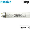 ホタルクス (NEC) 直管蛍光灯 殺菌ランプ グロースタータ形 10形 10本 GL-10 殺菌灯 直管スタータ形『返品不可』『代引不可』『送料無料(一部地域除く)』