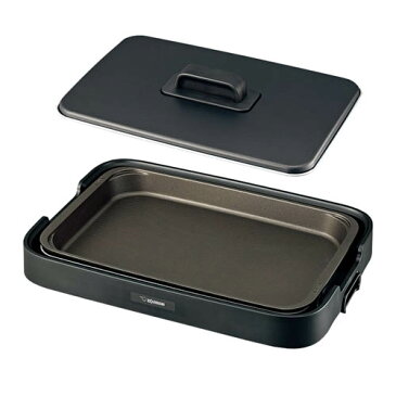 【取寄品】象印マホービン ホットプレート やきやき 1枚プレート 深型 ブラック EA-KA10-BA 【送料無料(一部地域除く)】