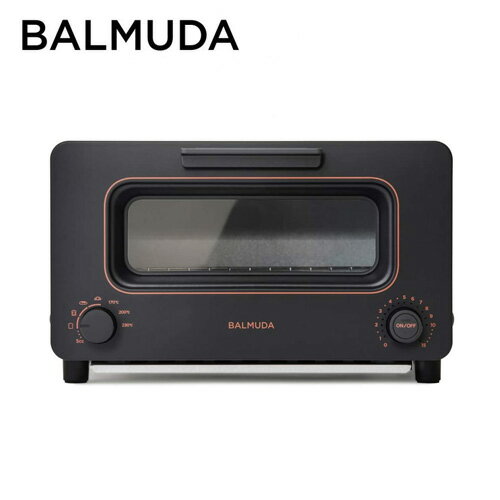 BALMUDA The Toasterは、感動の香りと食感を実現するトースター。スチームテクノロジーと温度制御により、窯から出したばかりの焼きたての味を再現します。温度制御を進化させ、上質なデザインにリニューアルしました。多くの方に愛されてきた、特別なおいしさをお楽しみください。【特長】●特別なおいしさBALMUDA The Toasterには、特別なおいしさを実現するためにトースト、チーズトースト、フランスパン、クロワッサン、クラシックの5つのモードが用意されています。パンの種類に合わせて焼くことができるので、パン本来のおいしさを楽しめます。また一般的なオーブントースターのようにお餅やグラタンなどの調理も可能です。●トーストを科学するBALMUDA The Toasterを使えば誰でも簡単に感動のトーストが焼け、クロワッサンなら焼きたての状態を再現できます。●進化した温度制御リニューアルしたBALMUDA The Toasterの温度制御は、より緻密に進化しています。上下のヒーターの強さや、焼き上げ時間をモードごとに再設定。さまざまなパンのおいしさを引き出します。■商品詳細メーカー名：BALMUDA本体サイズ:約W357×D321×H209mm庫内サイズ:約W274×D204×H178mm重量:約4.4kgコード長:約1mカラー:ブラックタイマー:1〜10分、15分運転モード:トースト、チーズトースト、フランスパン、クロワッサン、クラシック(170、200、230℃)スチーム:5ccボイラー電源:AC100V(50Hz・60Hz)定格消費電力:1300W同梱物:取扱説明書(保証書付)、ガイドブック、5ccカップ型番：K05A-BK購入単位：1台配送種別：在庫品※リニューアルに伴いパッケージや商品名等が予告なく変更される場合がございますが、予めご了承ください。※モニターの発色具合により色合いが異なる場合がございます。【検索用キーワード】4560330110139 K05A-BK K05ABK K05A PP0023 pp0023 バルミューダ ばるみゅーだ BALMUDA スチームトースター トースター パン焼き器 パン焼き The Toaster ザ・トースター ザトースター ブラック 黒色 黒 スチームテクノロジー 温度制御 トースト チーズトースト フランスパン クロワッサン クラシック 電化 家電 キッチン家電 台所家電 生活家電