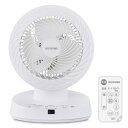アイリスオーヤマ サーキュレーター DCモーター 16畳 ホワイト PCF-BD15T 空気循環 DC 送風 換気 扇風機 首振り リモコン『送料無料(一部地域...