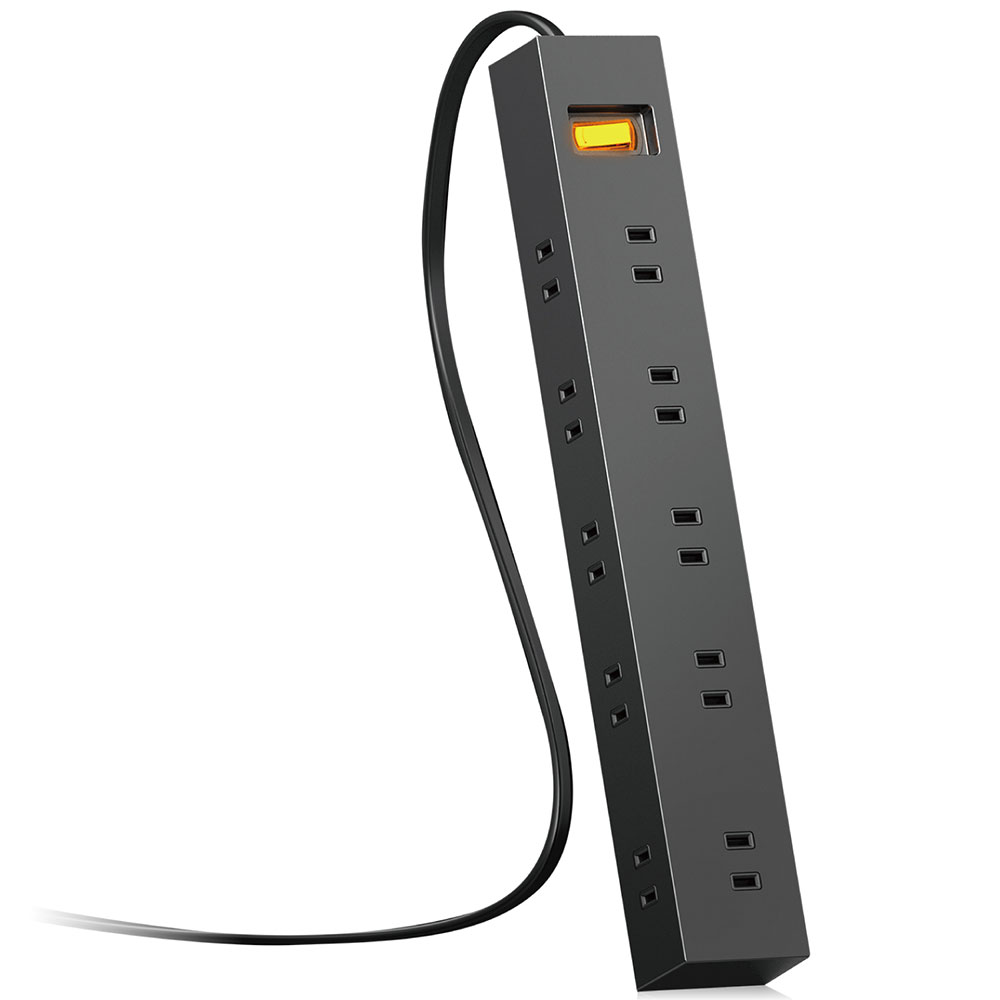 OAタップ 電源タップ 延長コード コンパクト 10口 スイッチ付上面5口側面5口タップ3.0m ブラック ECT-1530BK エレコム『代引不可』『送料無料（一部地域除く）』 (2)