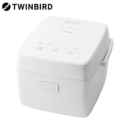 『取寄品』炊飯器 3合 IH 炊飯ジャー ホワイト RM-D793W ツインバード『送料無料（一部地域除く）』