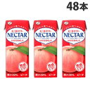 不二家 ネクター ピーチ 200ml×48本 ソフトドリンク 飲料 ドリンク ジュース 果実ジュース ピーチ 桃ジュース『送料無料（一部地域除く）』