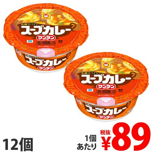 【賞味期限：20.03.11】東洋水産 マルちゃん スープカレー ワンタン 26g×12個