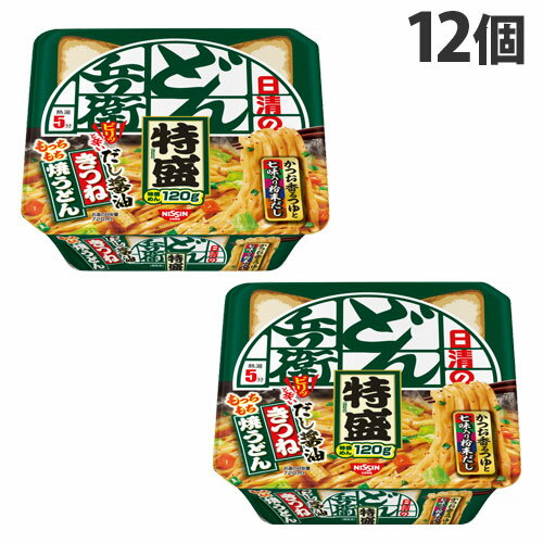 『賞味期限：24.01.31』日清食品 どん兵衛 特盛きつね焼うどん 143g×12個のサムネイル